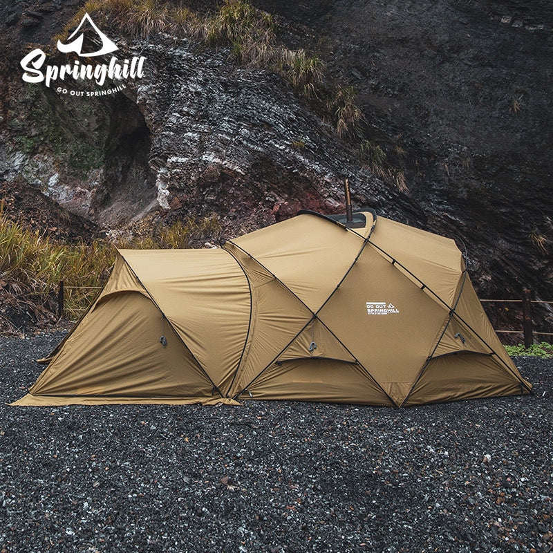 Springhill Dunhuang Spherical Tent Camping Skirt TPU Hemisphere Camping Equipment Four Seasons Dome